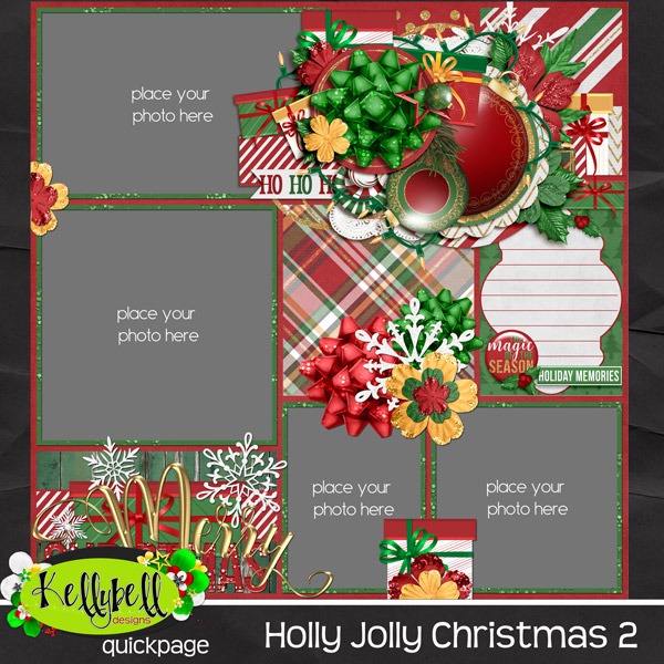 Holly Jolly Christmas Kit - Kellybell Designs