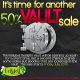 50% Off Vault Sale!