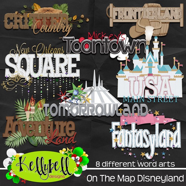 On The Map MK Disneyland