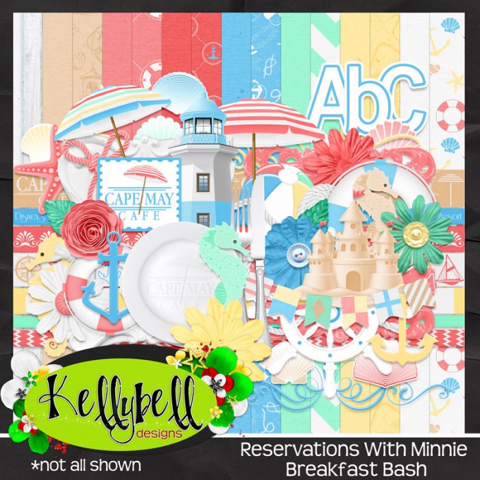 Reservations With Minnie Breakfast Bash Kit - Kellybell Designs