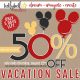 Vacation Sale!