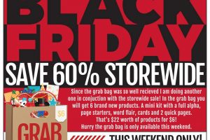 Happy Black Friday – Grab Bag & Sale!