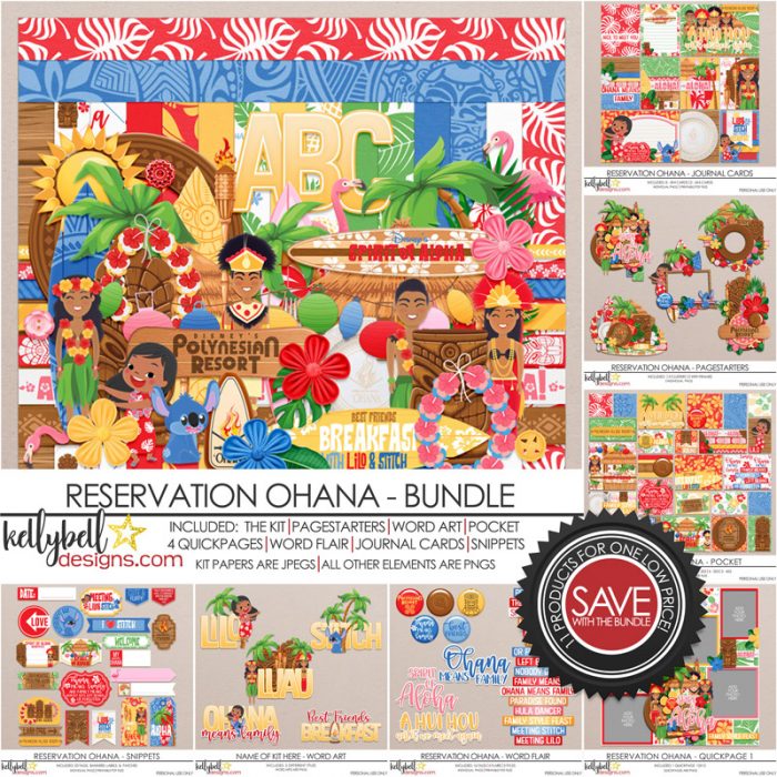 Reservation Ohana Bundle Kellybell Designs