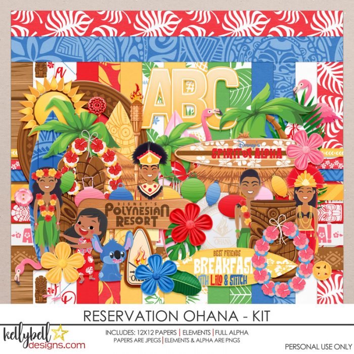 Reservation Ohana Kit Kellybell Designs