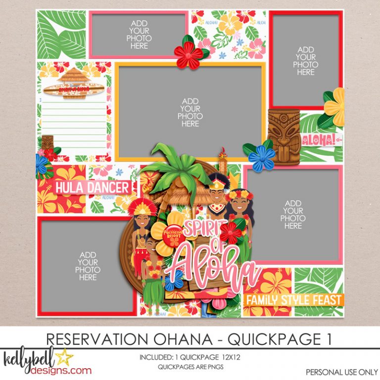 Reservation Ohana Quickpage 1 Kellybell Designs
