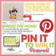 DSD Pin It To Win It Game