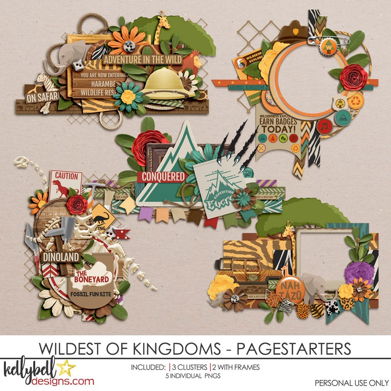 Wildest of Kingdoms Page Starters