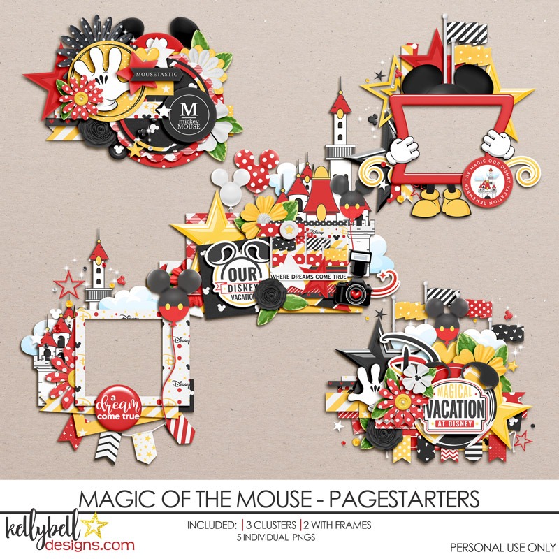 Disney Scrapbook Ideas: All About The Mouse 