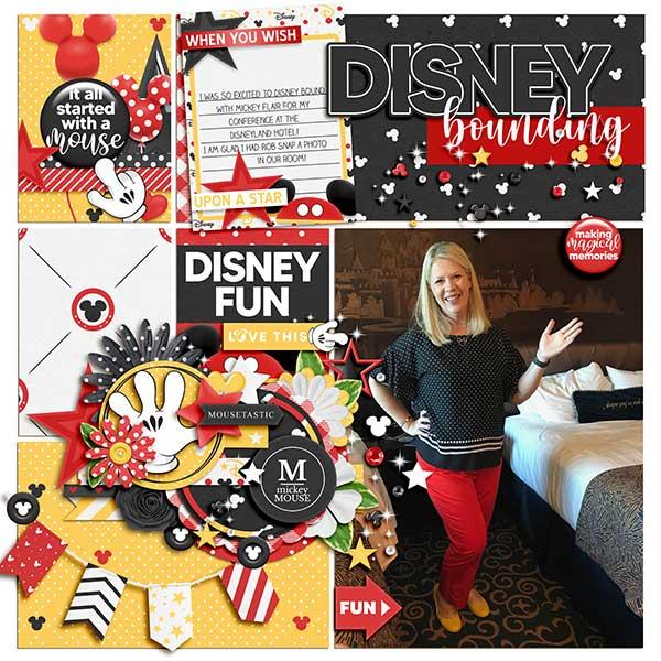 Disney Scrapbook Ideas: All About The Mouse 