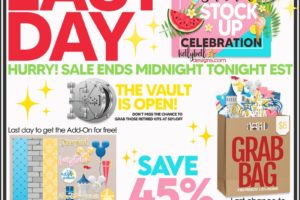 Last Day of the Summer Stock Up Celebration