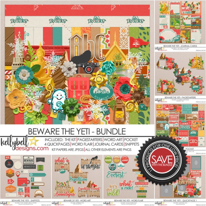 Beware The Yeti Bundle Kellybell Designs