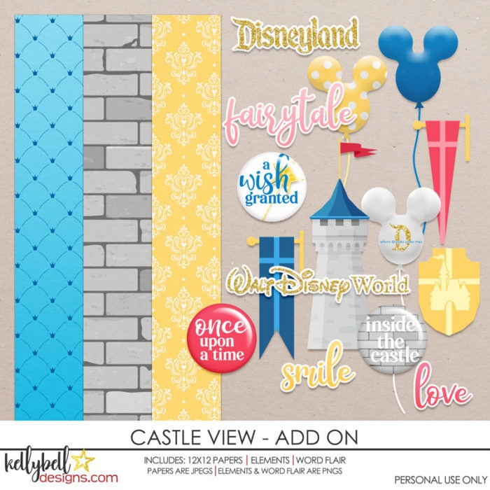 Castle View Add-On - Kellybell Designs