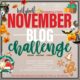 November 2021 Blog Challenge