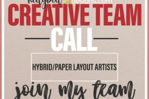 Creative Team Call!