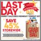Last Day for NSD Sale and Events!