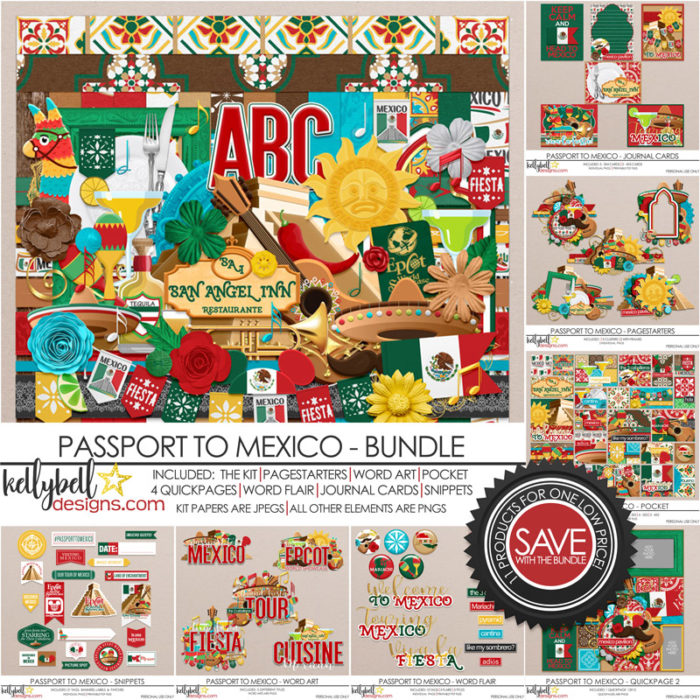 Passport To Mexico Bundle Kellybell Designs   PassportMexico  Bun 700x700 