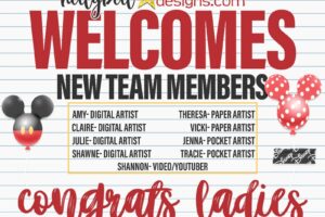 Welcome To Our New 2024 Creative Team Members