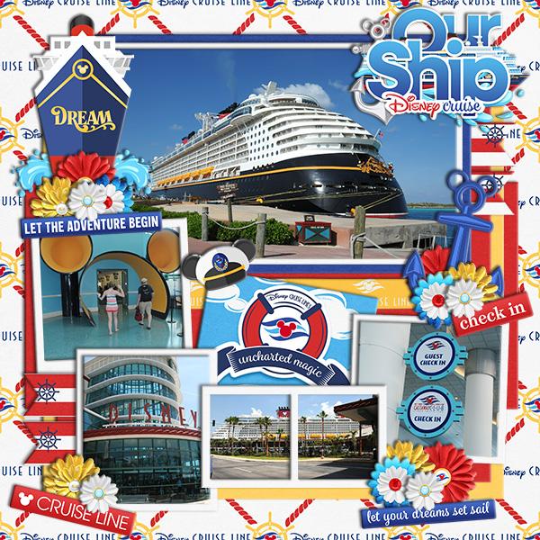 Disney Cruise on sale Line Photo Album and Scrapbook