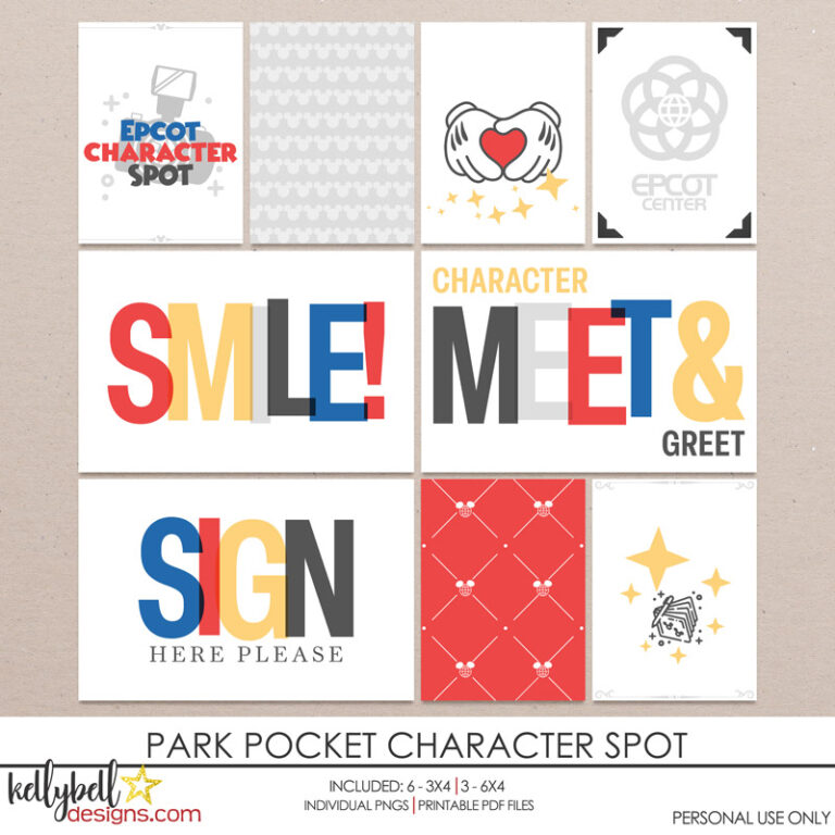Park Pocket Character Spot - Kellybell Designs