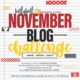 November 2024 Blog Challenge