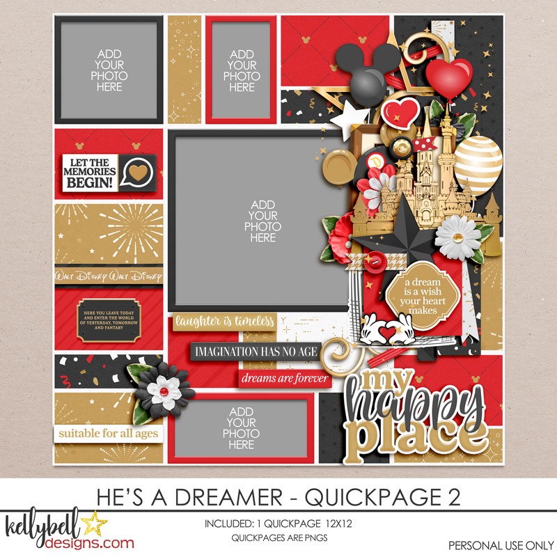 He's a Dreamer Quickpage 2