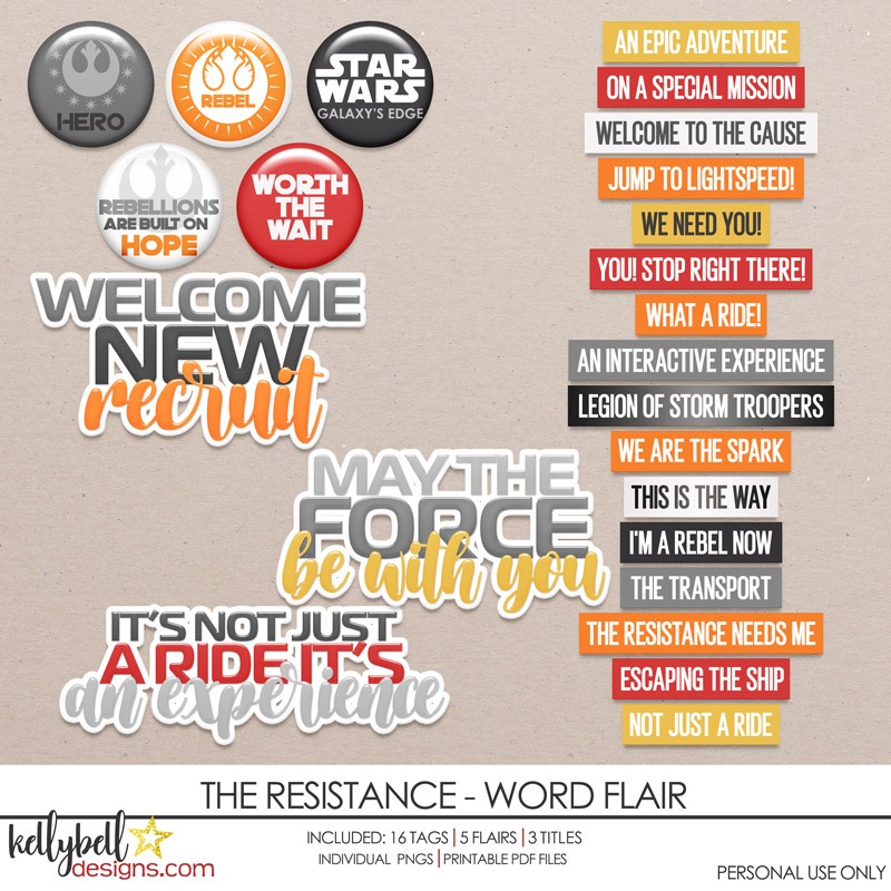 The Resistance Word Flair