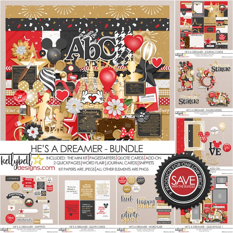 He's a Dreamer Bundle