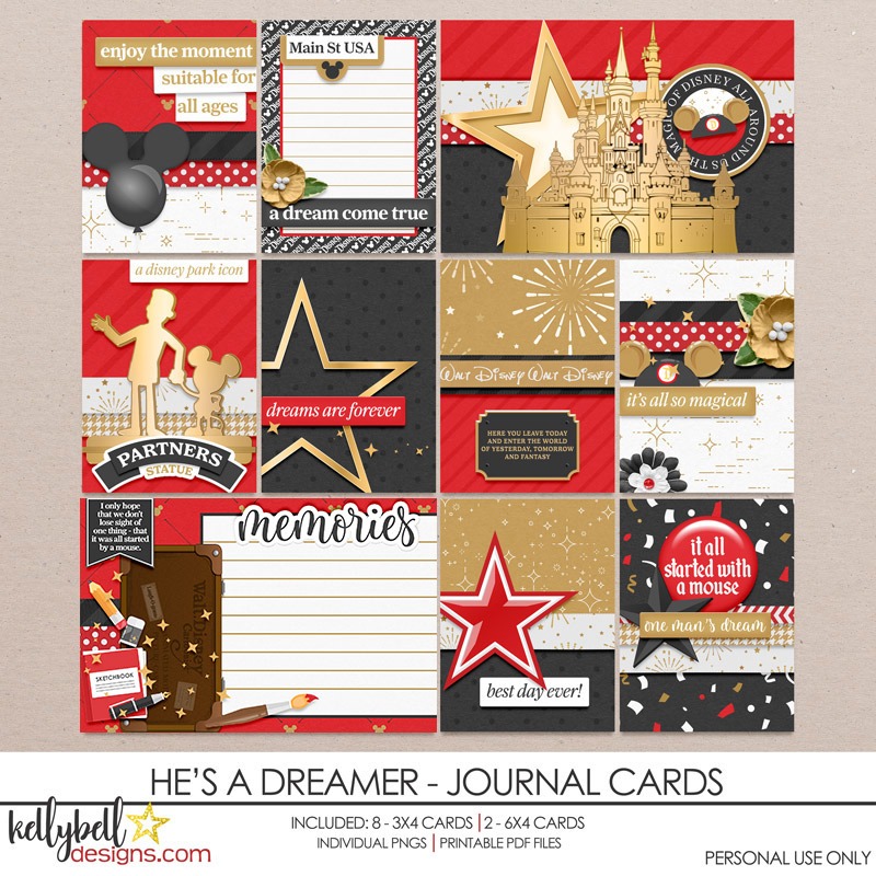 He's a Dreamer Cards