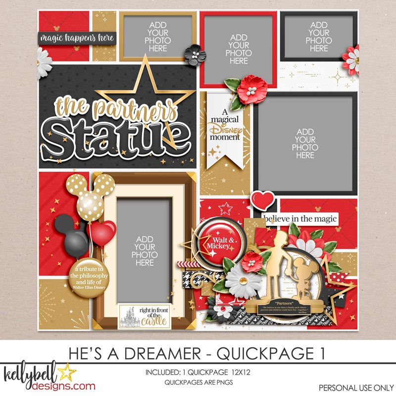 He's a Dreamer Quickpage 1