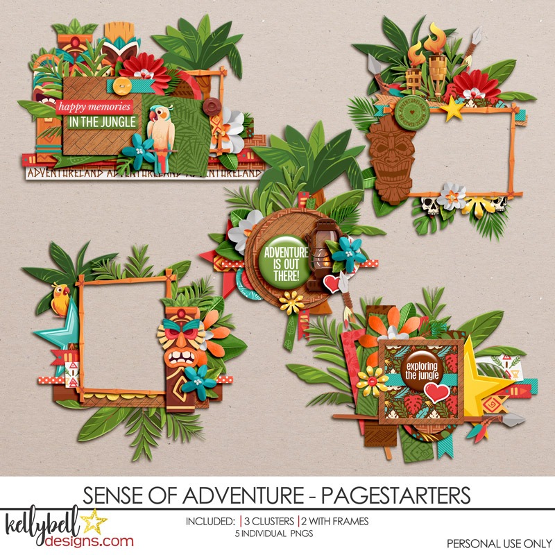 Sense of Adventure Page Starters