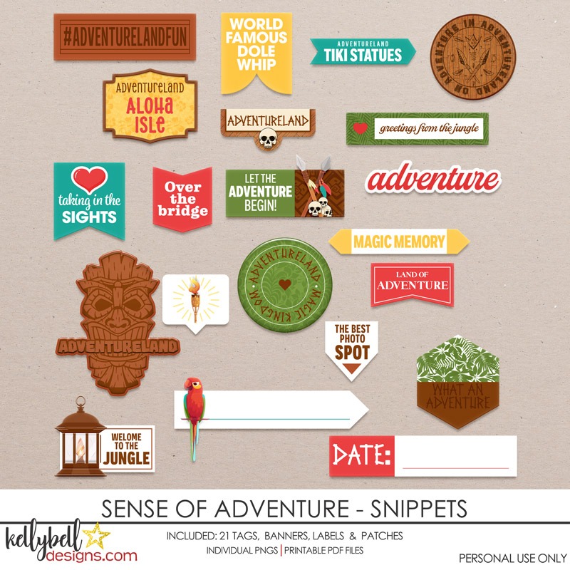 Sense of Adventure Snippets