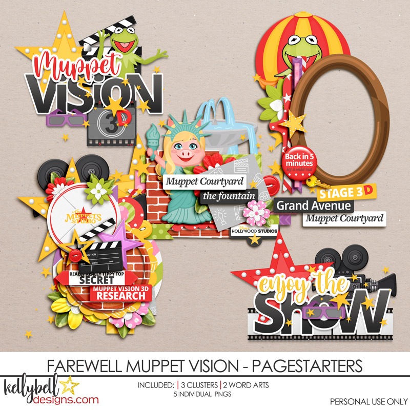 Farewell Muppet Vision Page Starters