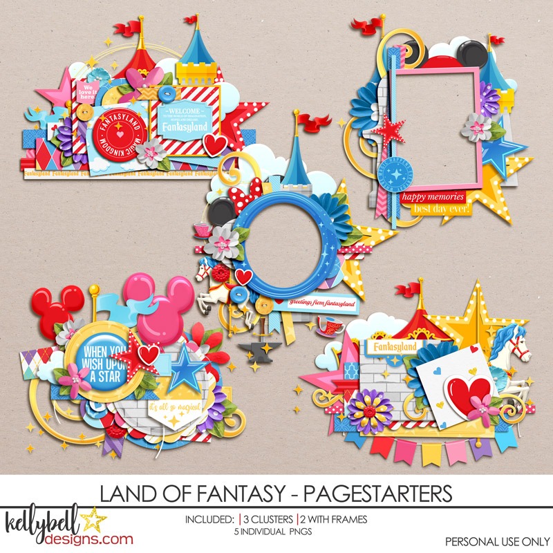 Land of Fantasy Page Starters