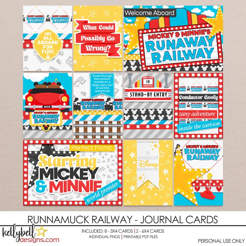 Runnamuck Railway Cards