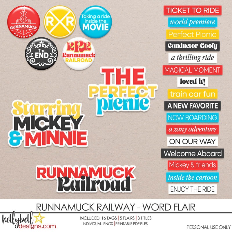 Runnamuck Railway Word Flair