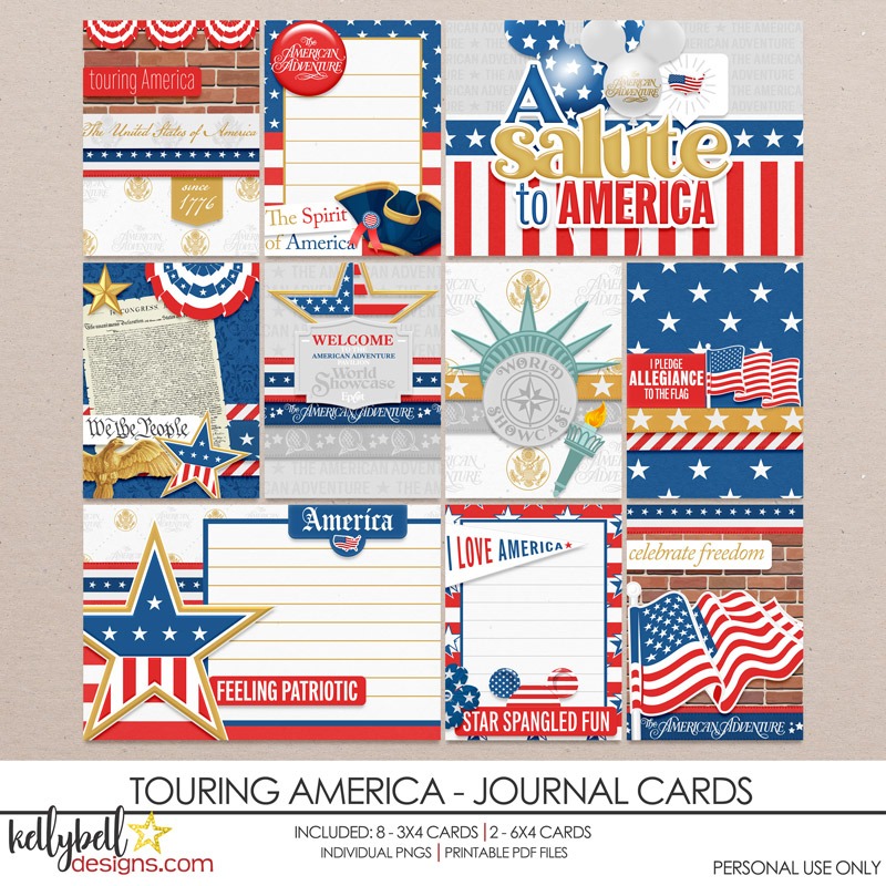 Touring America Cards