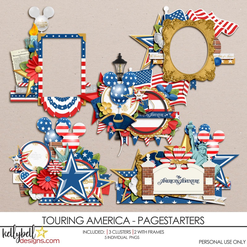 Touring America Page Starters