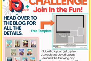 Anniversary Template Challenge