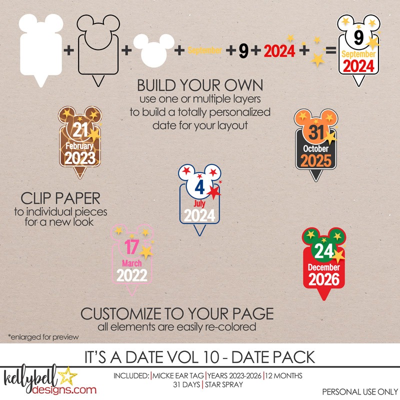 It's A Date Vol 10 Date Pack