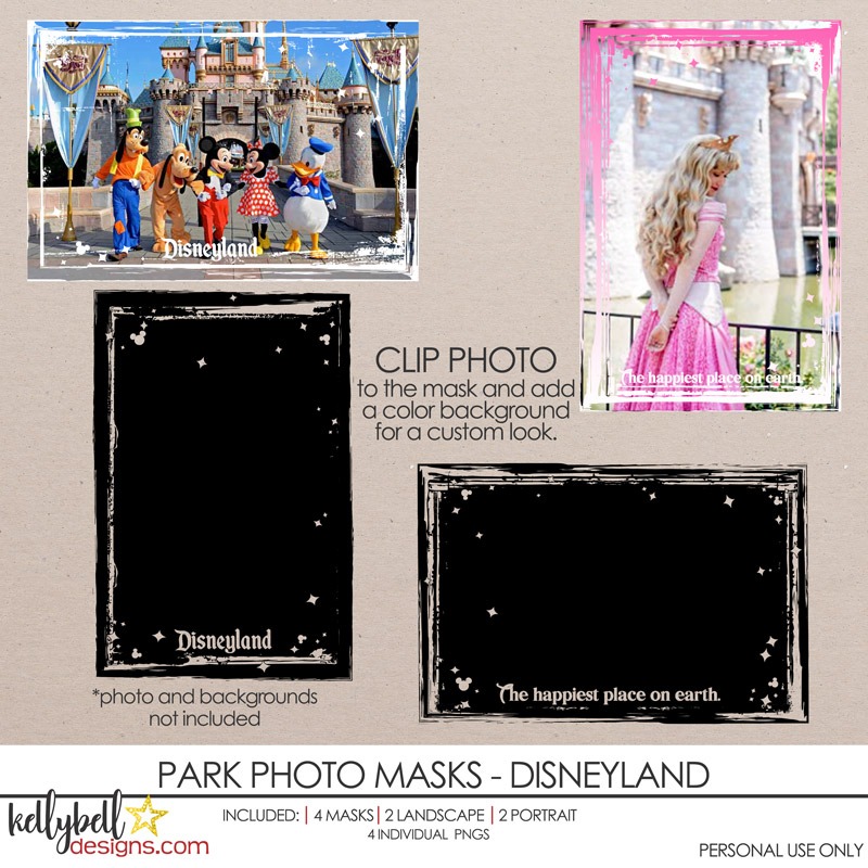 Park Masks Disneyland