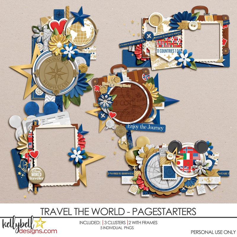 Travel the World Page Starters