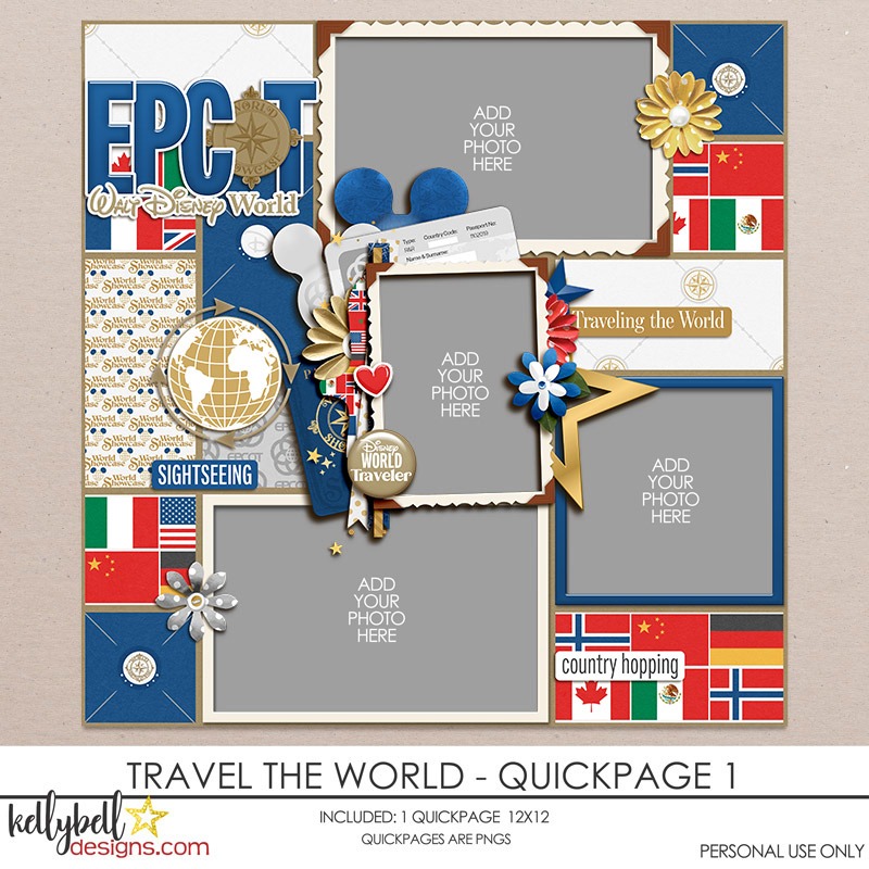Travel the World Quickpage 1
