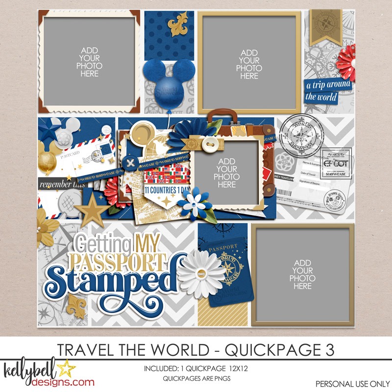 Travel the World Quickpage 3