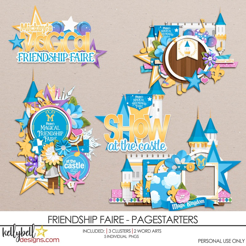 Friendship Faire Page Starters