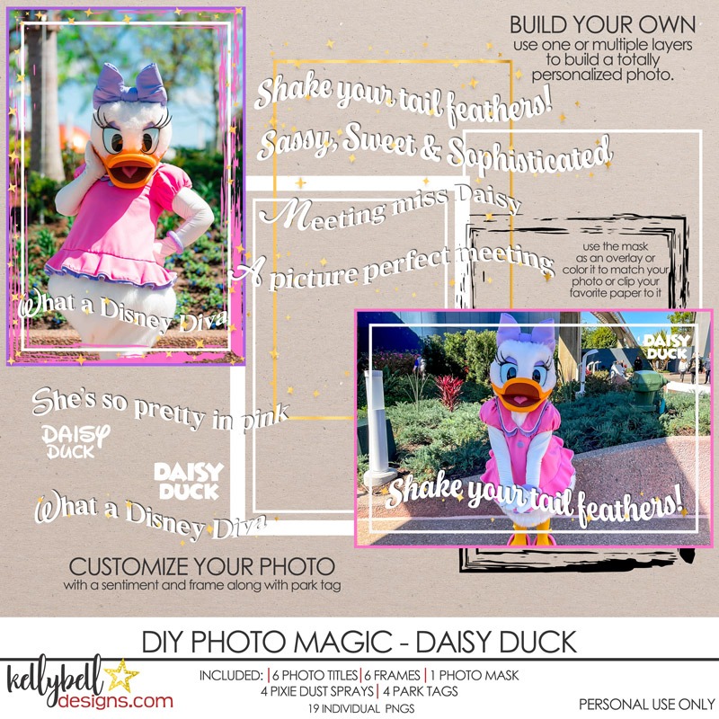 DIY Photo Magic Daisy Duck
