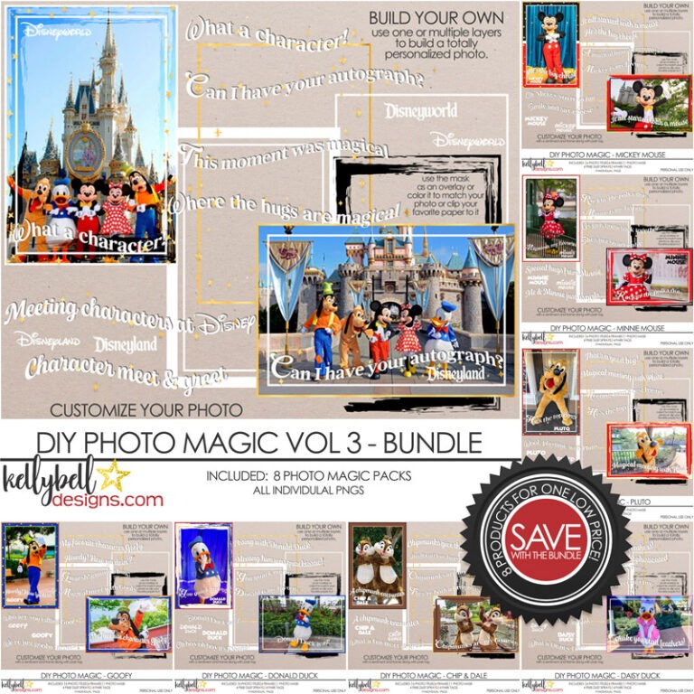 DIY Photo Magic Vol 3 Bundle - Kellybell Designs