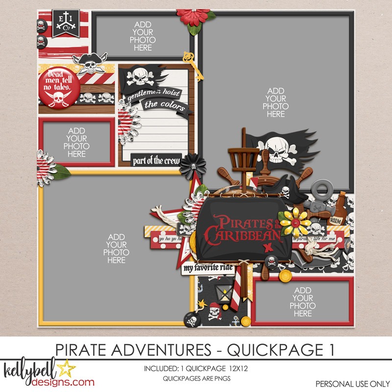 Pirate Adventures Quickpage 1