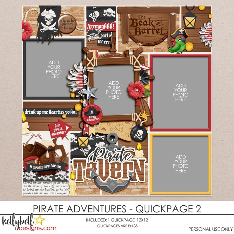 Pirate Adventures Quickpage 2