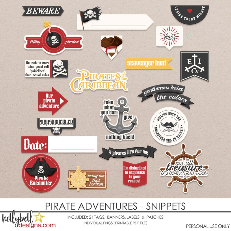 Pirate Adventures Snippets