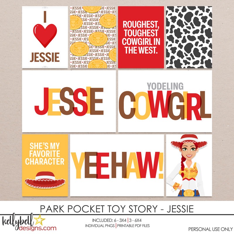 Park Pocket Toy Story Jessie